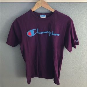 Purple Champion Shortsleeved Shirt